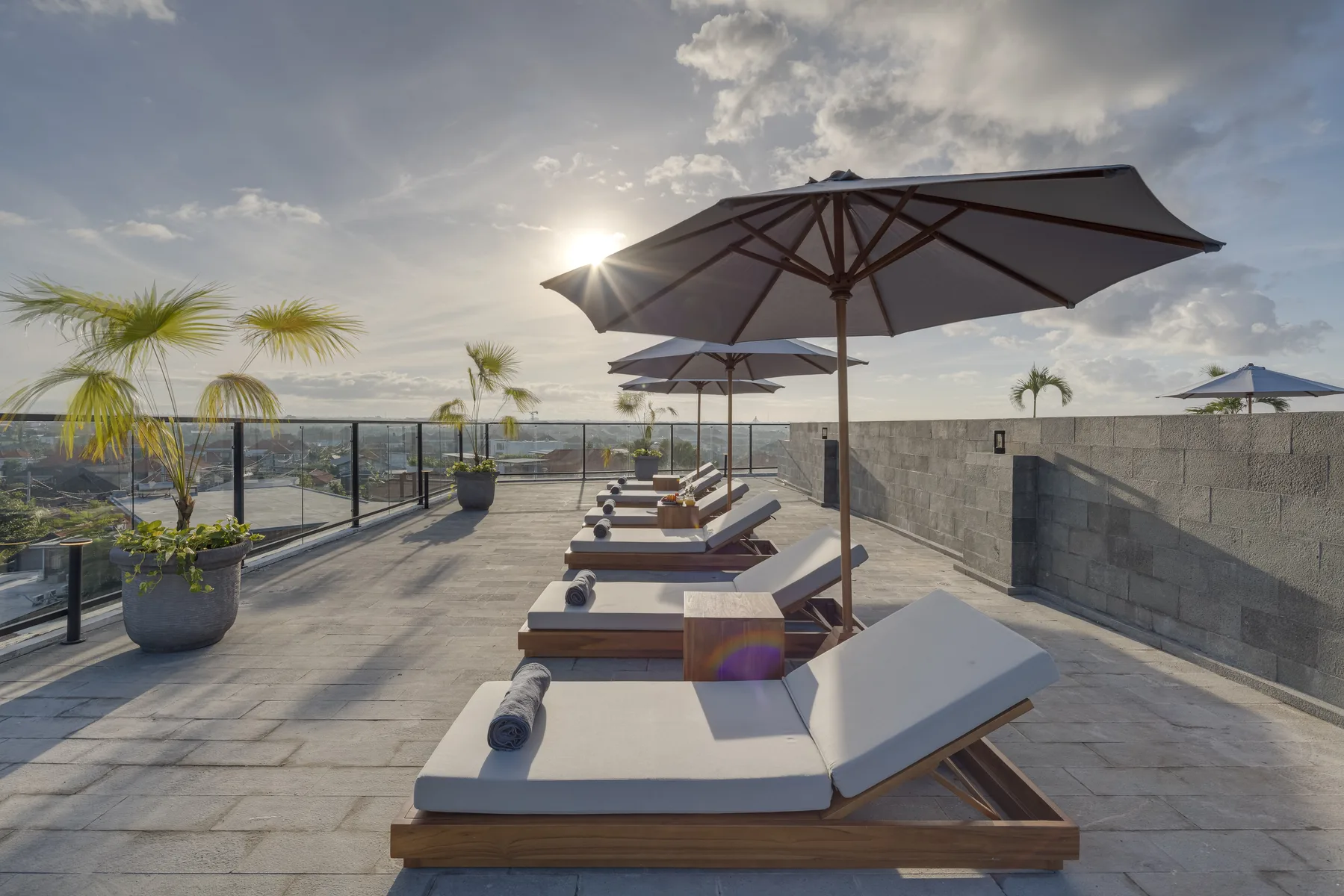 NEXA Apartments Canggu — rooftop, view over Canggu